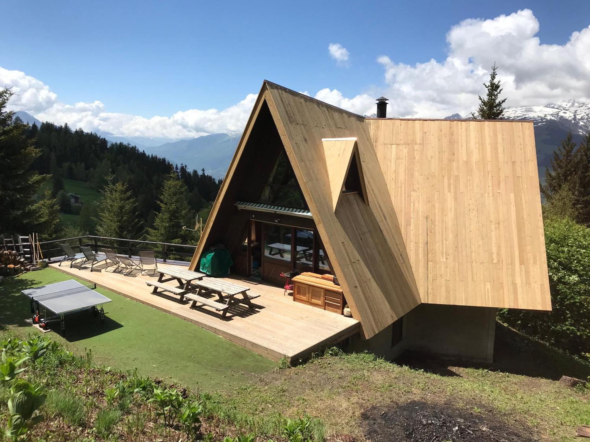 le chalet pointu de capucine Bourg-Saint-Maurice Extérieur photo